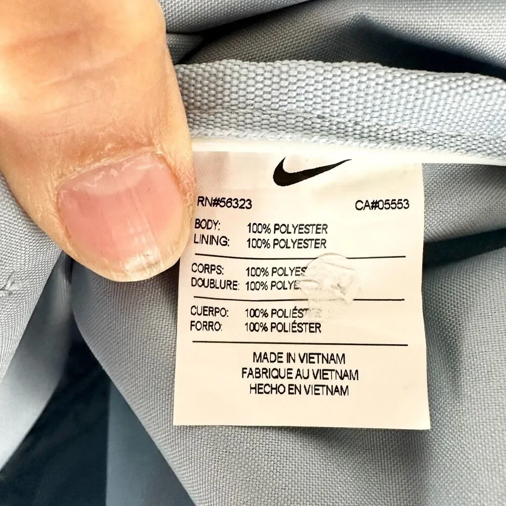 Nike One Club Duffle Bag Training Tote Gym Bag Blue